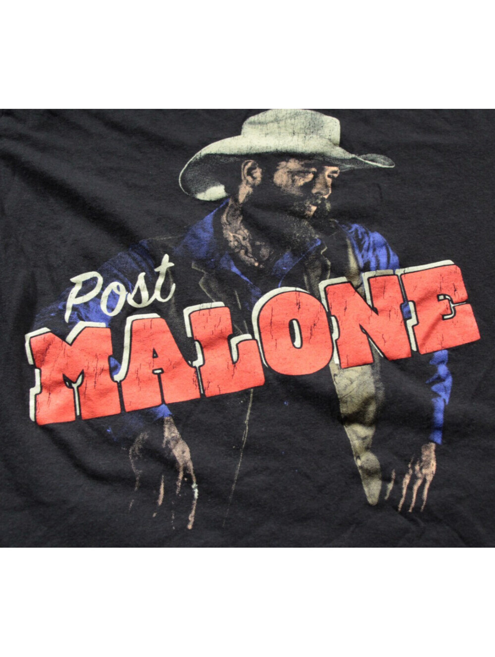 Post Malone Cowboy Tour T-Shirt Posty Co Shirt M Concert Country